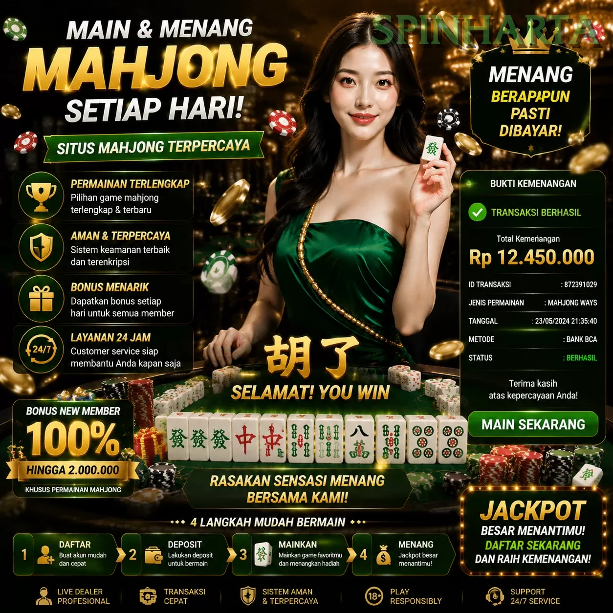 Strategi Menang Bermain di spinharta untuk Pemula