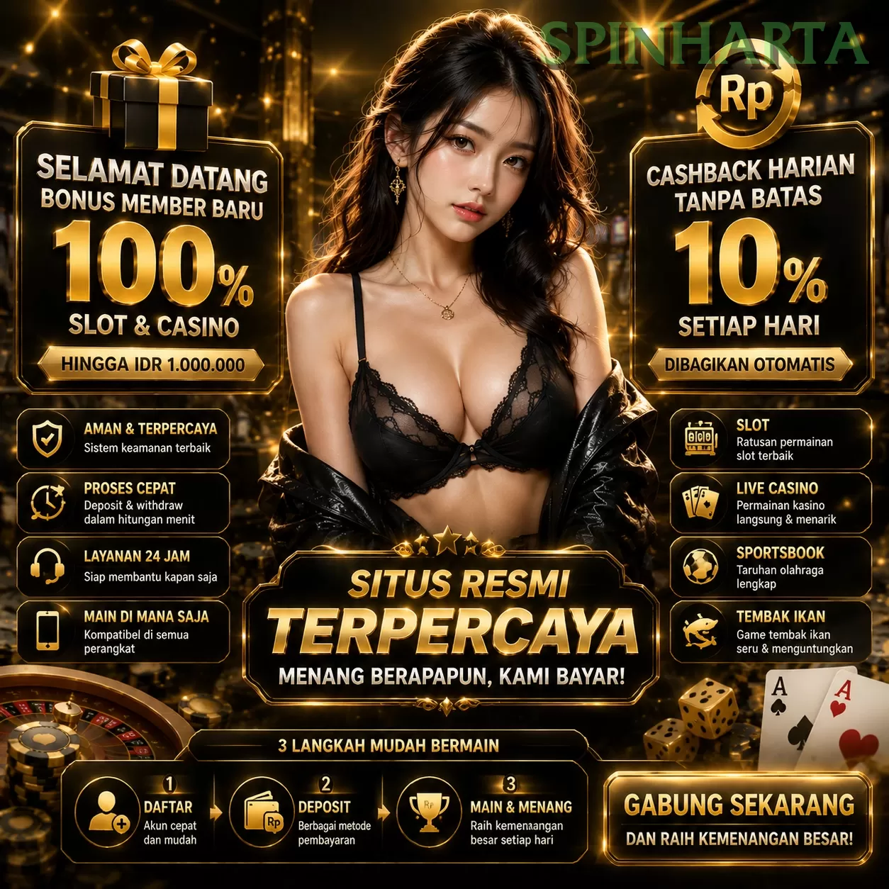 spinharta Bonus Menarik